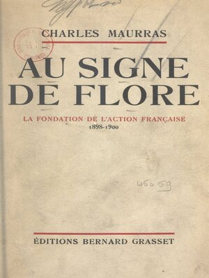 cover image of Au signe de Flore